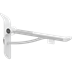 PLUS Stützklappgriff, mit Bedienpanel, 700 mm Ausladung, linksbedient