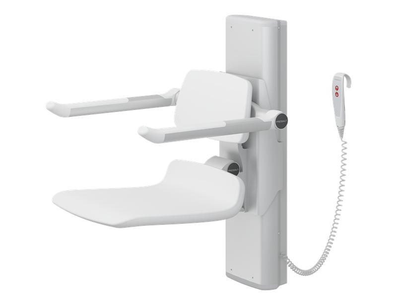 PLUS shower seat 450, electrically height adjustable