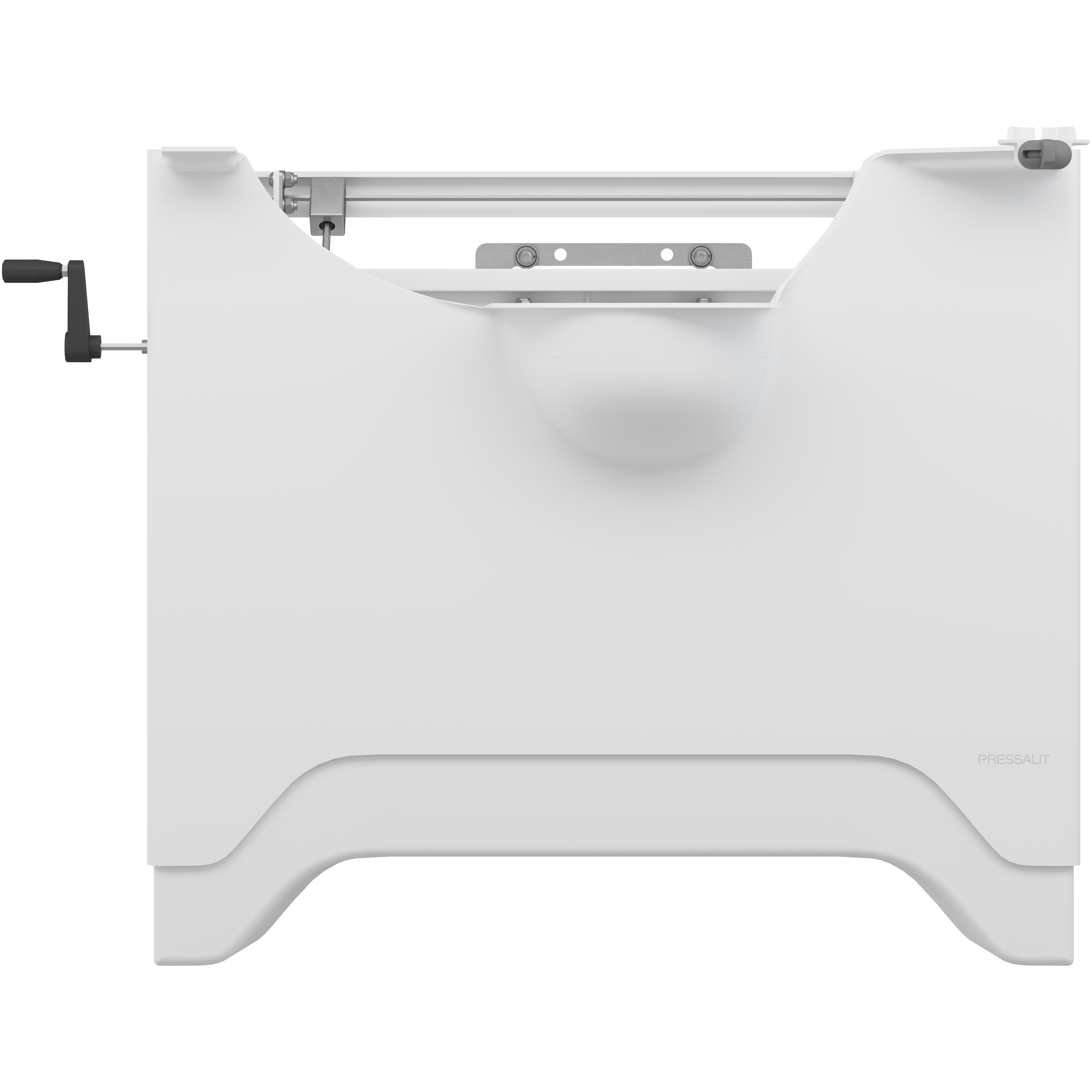 MATRIX manual basin unit, left-facing, height and sideways adjustable