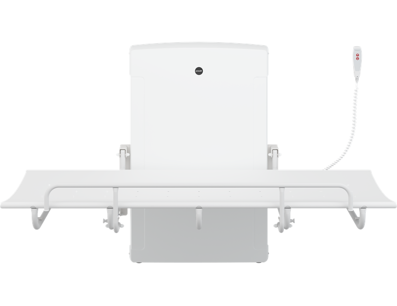 SCT 1000 shower change table, electrically height adjustable