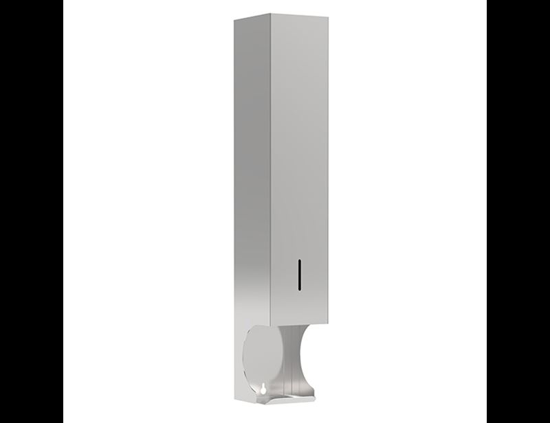 Pressalit Public Premium Toiletpapirholder med plads til 5 ruller toiletpapir, poleret stål