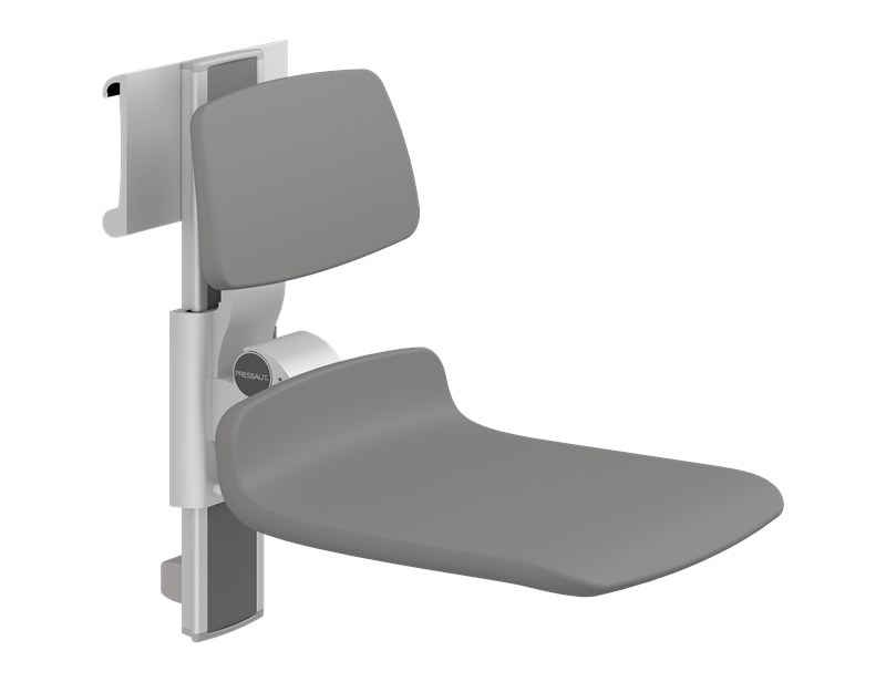 PLUS shower seat 450, manually vertical and manually horizontal adjustable 
