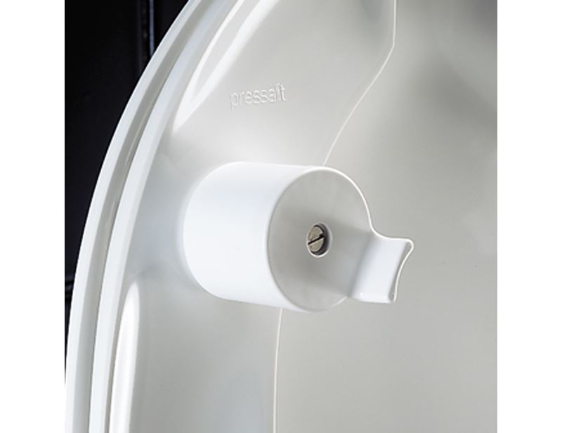 Toilet seat Dania with cover, 50 mm raised