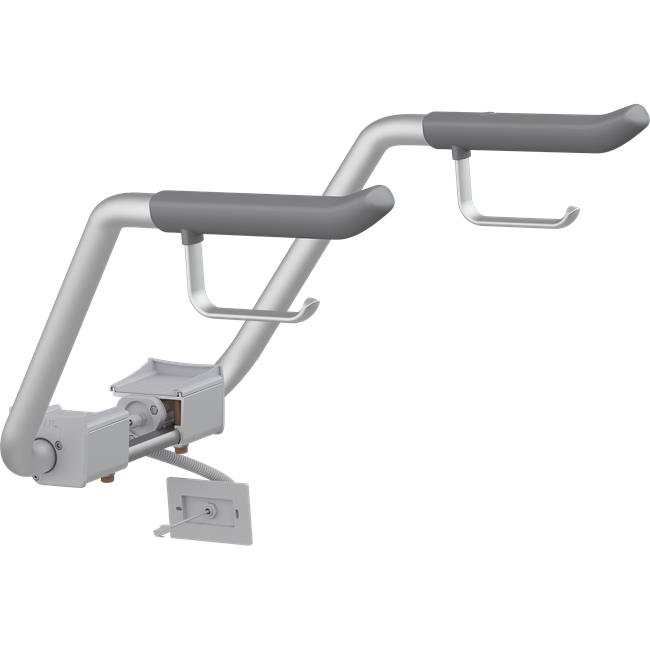 TMA 3 arm support for mounting on toilet, compatible with IFØ Spira toilet 6261