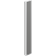 PLUS Wandschiene, 400 mm, mit Rasterleiste rechts, für senkrechte Montage