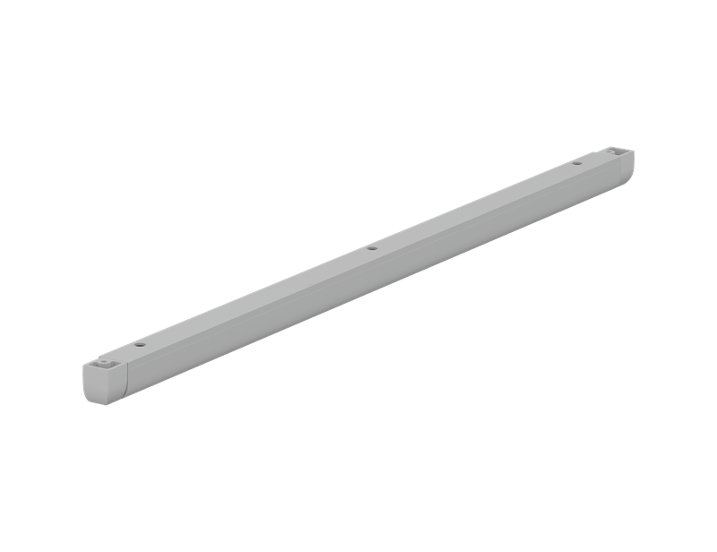 Safety rail for worktop, length up to 700 mm