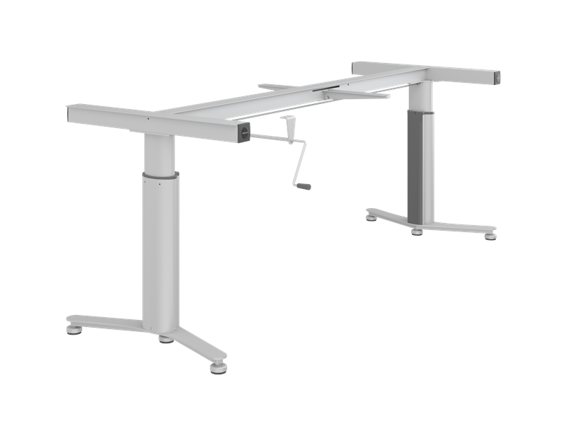 Lift for countertop, manually height adjustable