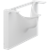 MATRIX vaskophæng, fast højde, inkl. til- og afløbssystem