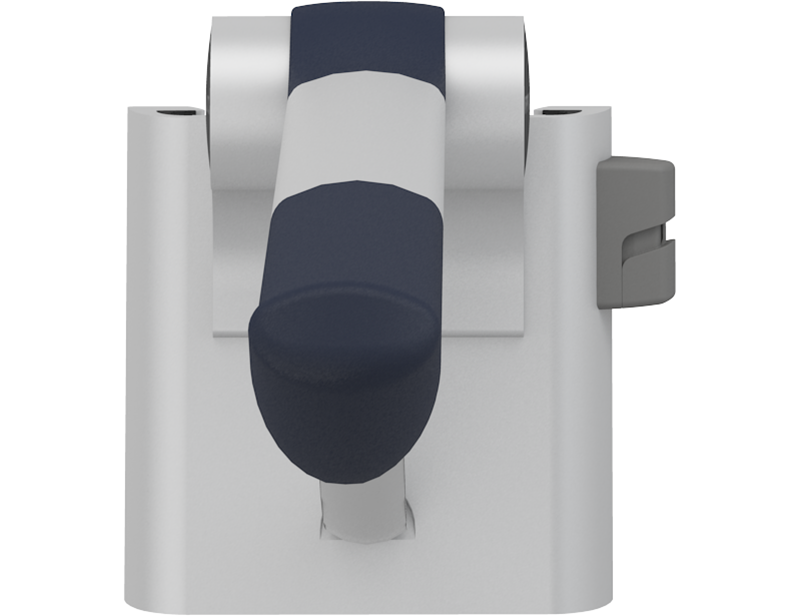 PLUS toiletsteun, 850 mm, rechtshandige bediening