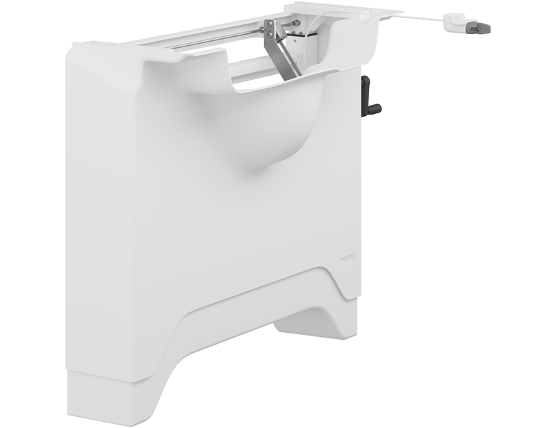 MATRIX manual basin unit, height and sideways adjustable