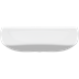 MATRIX CURVE II ergonomic wash basin with tap hole, without overflow