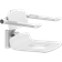 PLUS replacement shower seat 450 with aperture, manually height adjustable