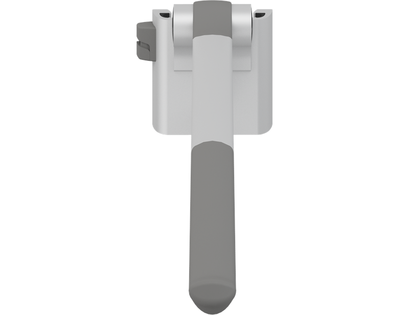PLUS toiletsteun, 850 mm, linkshandige bediening