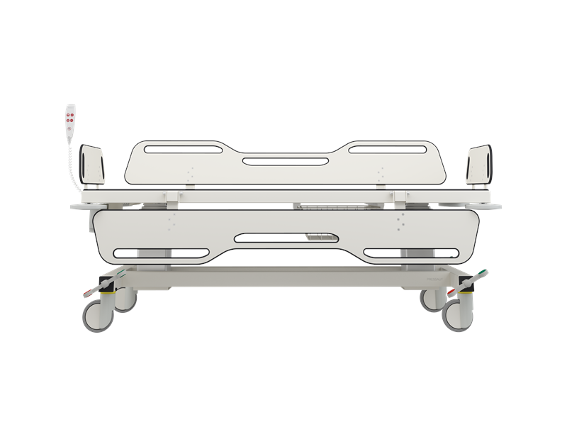 MSCT 1 shower change trolley, electrically height adjustable