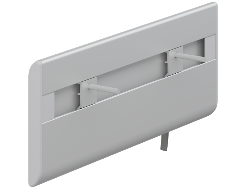 PLUS wash basin bracket, manually sideways adjustable