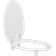 Toiletzitting Dania non-contact, met deksel, 50 mm verhoogd