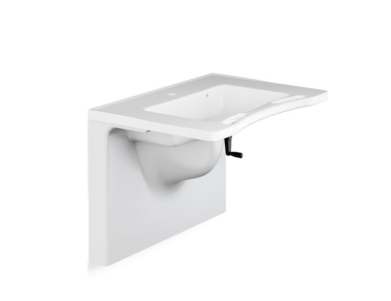 MATRIX MEDIUM vanity sink with integrated overflow