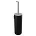 Pressalit Style Toiletborstelgarnituur, geborsteld staal/zwart