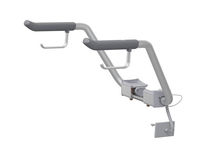 TMA 3 arm support for mounting on toilet, compatible with IFØ Spira toilet 6261