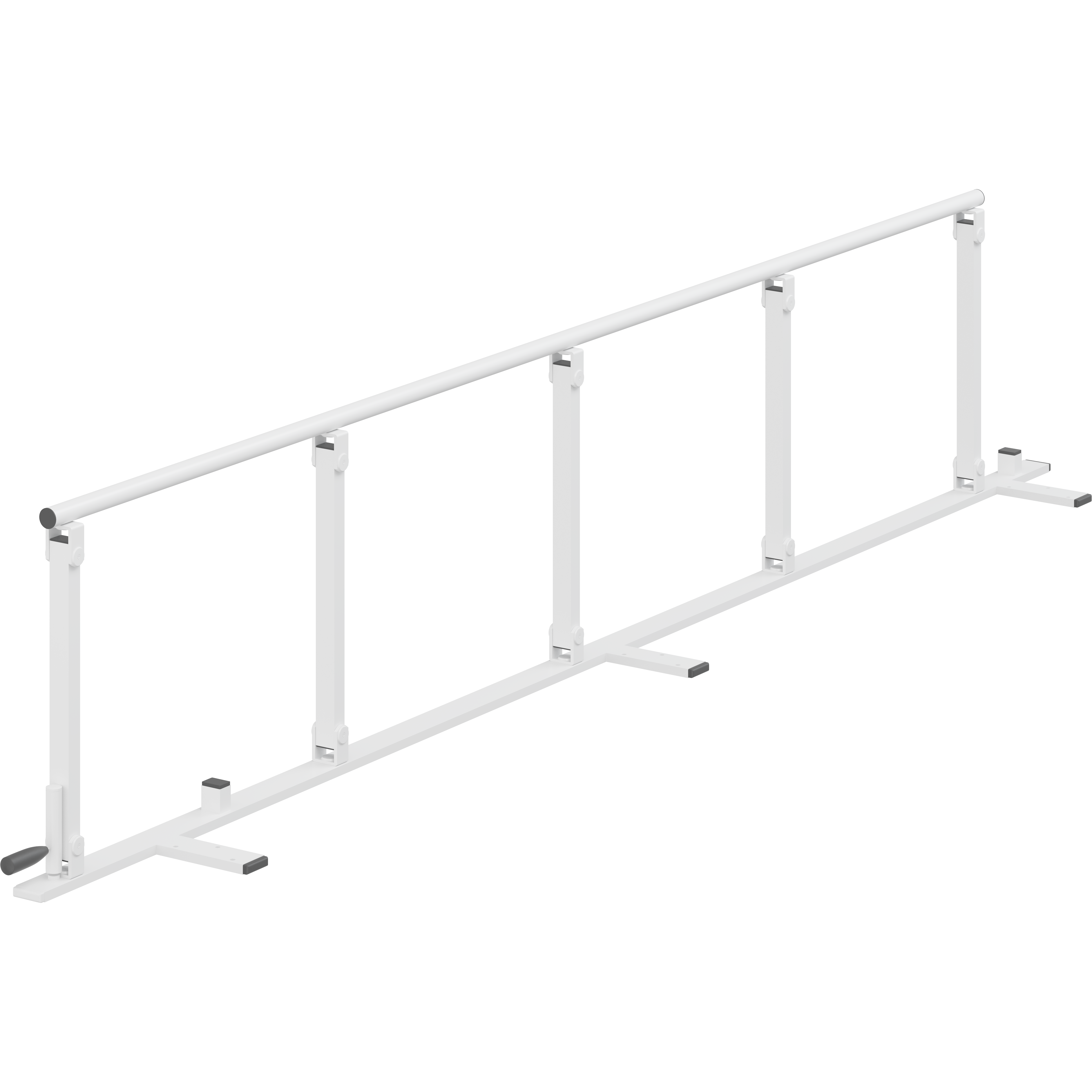 Safety rail 1400 mm, foldable