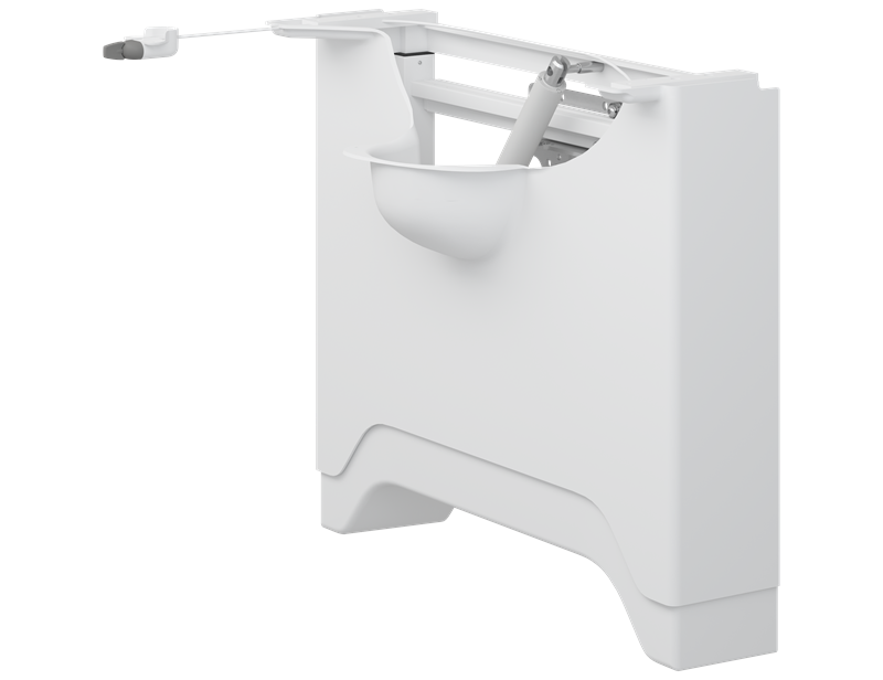 MATRIX elektriskt höjdreglerbar upphängning till tvättställ, höger, höjd- och sidoreglerbar