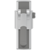PLUS Stützklappgriff, 850 mm Ausladung, rechtsbedient