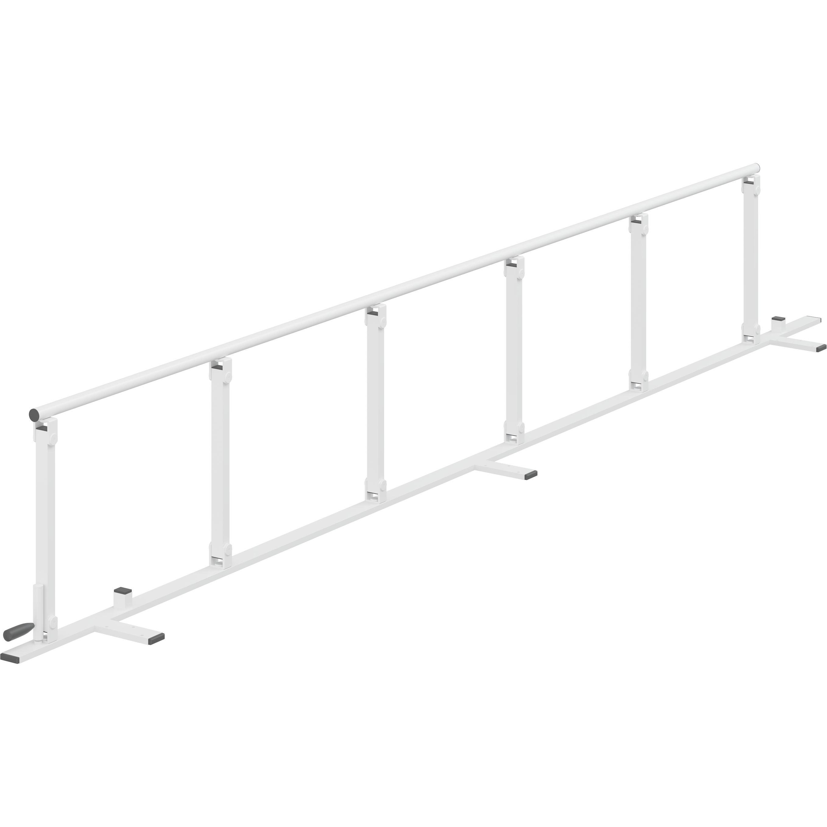 Safety rail 1800 mm, foldable.