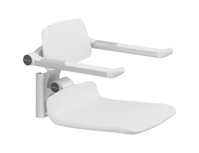 PLUS replacement shower seat 450, manually height adjustable