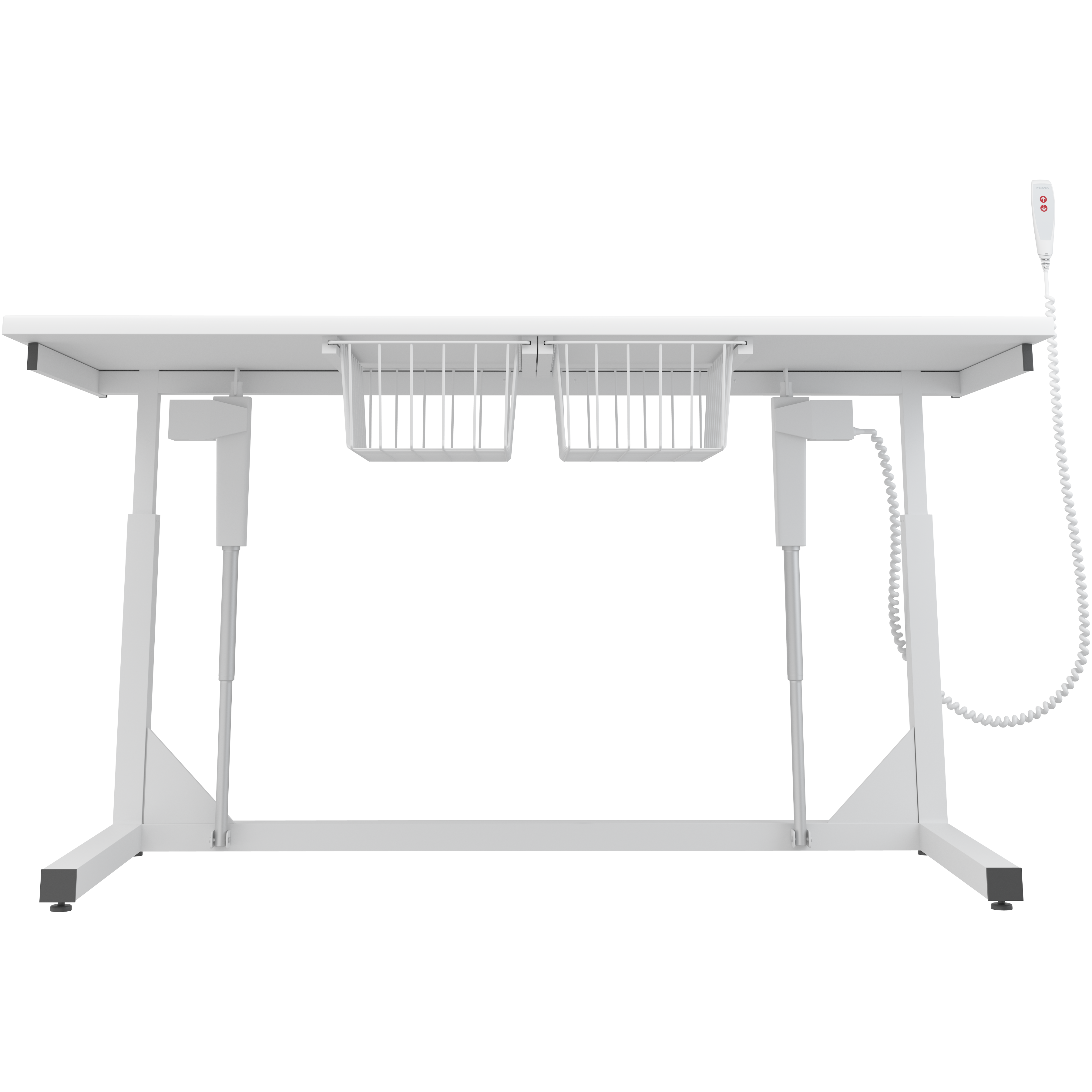 Changing table, 800 x 1800 mm, electrically height adjustable