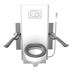 Løsning med SELECT TL1 elektrisk toiletløfter, PLUS toiletstøtter, toilet og Dania toiletsæde