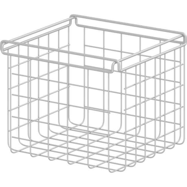 Basket for face cloths, 212 mm x 212 mm x 174 mm