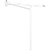 VALUE fold down grab bar with leg, fixed height 
