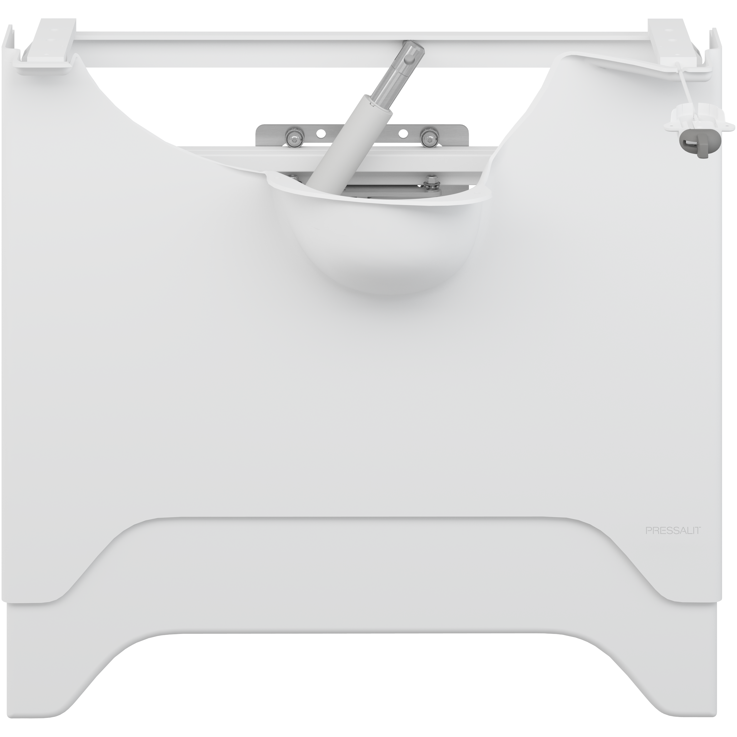MATRIX powered basin unit, left-facing, height and sideways adjustable