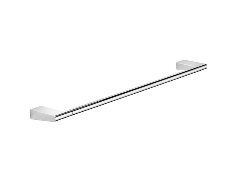 Towel rail bar, single, 610 mm, chrome