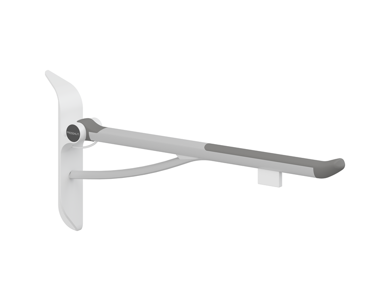 PLUS support arm with integrated counter-balance, 850 mm, with operating panel, left hand operated
