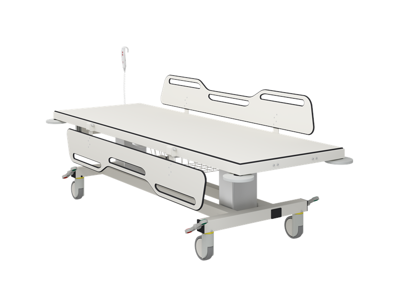 MCT 2 change trolley, electrically height adjustable