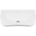MATRIX CURVE II ergonomic wash basin with tap hole, without overflow