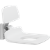 PLUS Duschsitz 450 mit Pflegeöffnung, manuell höhenverstellbar