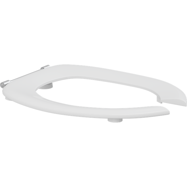 Toilet seat Dania with open front, without cover