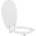 Toiletzitting Ergosit met deksel, 50 mm verhoogd