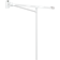 VALUE support arm, fixed height 