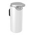 Pressalit Style Soap dispenser, brushed steel/white