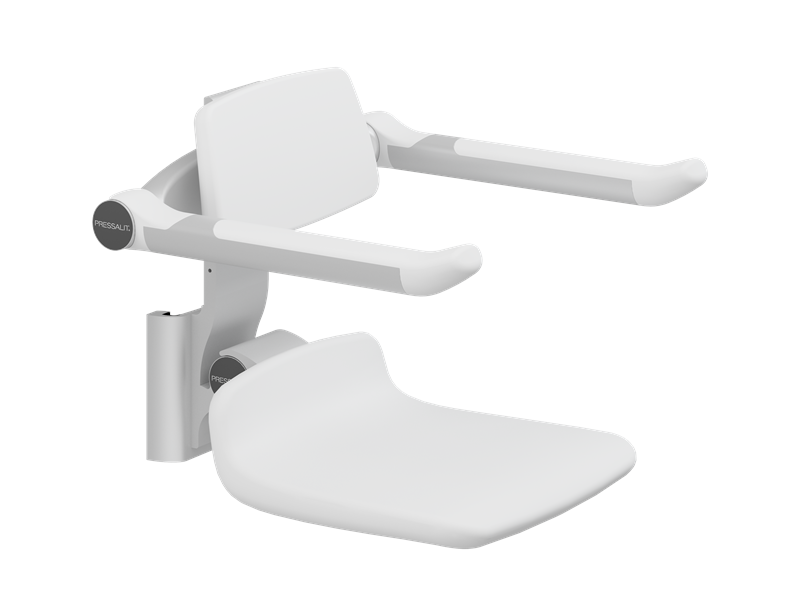 PLUS replacement shower seat 310, manually height adjustable