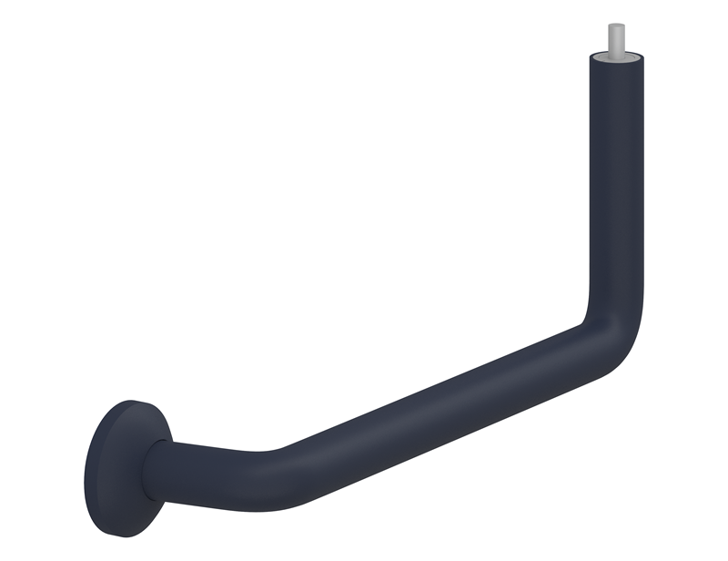 PLUS angle grab bar section 15.8" x 6", incl. wall rosette