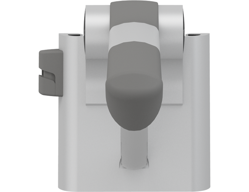 PLUS toiletsteun, 700 mm, linkshandige bediening